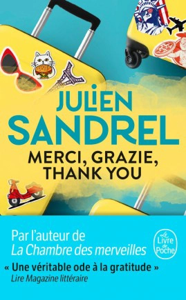Julien Sandrel - Merci, Grazie, Thank you Angoulême se Livre 2023 Prix Grand Public