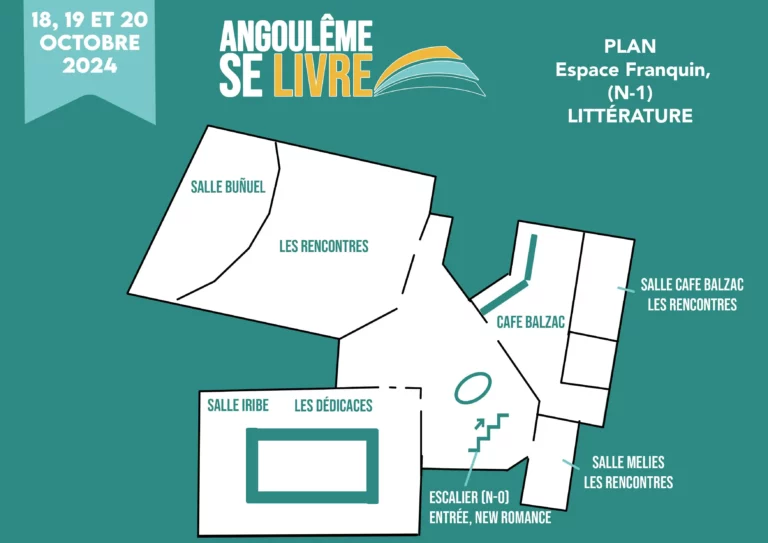 ESPACE FRANQUIN | Littérature | Salle Iribe, Buñuel, Café Balzac (N-1) plan