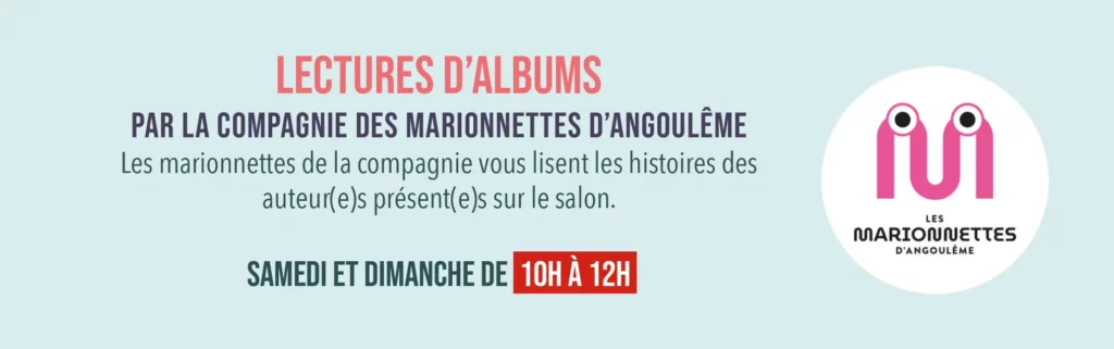 Lectures d'albums Angoulême se livre 2025