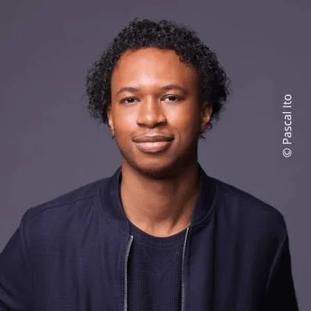Portrait Abidou Diou, gagnant du prix de la ville d'Angoulême 2026 lors du salon Angoulême se livre 2026